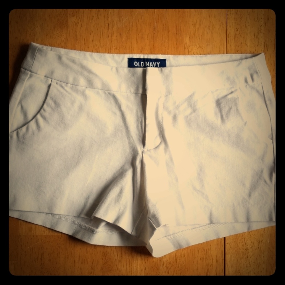 White Shorts